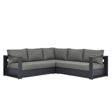 Load image into Gallery viewer, Tahoe 3-Piece Outdoor Patio Powder-Coated Aluminum Sectional Sofa Set by Modway
