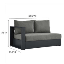 Load image into Gallery viewer, Tahoe 3-Piece Outdoor Patio Powder-Coated Aluminum Sectional Sofa Set by Modway
