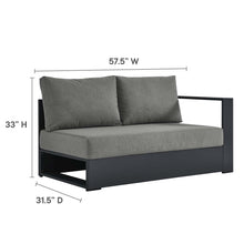 Load image into Gallery viewer, Tahoe 3-Piece Outdoor Patio Powder-Coated Aluminum Sectional Sofa Set by Modway
