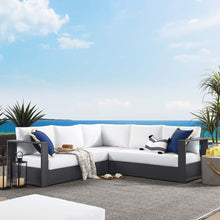 Load image into Gallery viewer, Tahoe 3-Piece Outdoor Patio Powder-Coated Aluminum Sectional Sofa Set by Modway
