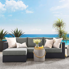 Load image into Gallery viewer, Tahoe 2-Piece Outdoor Patio Powder-Coated Aluminum Left-Facing Chaise Sectional Sofa Set by Modway
