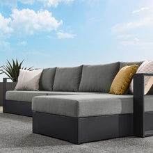 Load image into Gallery viewer, Tahoe 3-Piece Outdoor Patio Powder-Coated Aluminum Right-Facing Chaise Sectional Sofa Set by Modway
