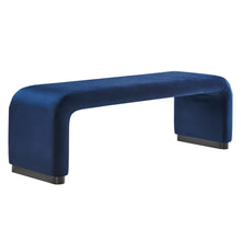 Load image into Gallery viewer, Koda Performance Velvet Waterfall Long Bench by Modway
