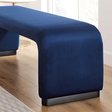 Load image into Gallery viewer, Koda Performance Velvet Waterfall Long Bench by Modway
