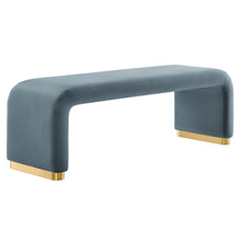 Load image into Gallery viewer, Koda Performance Velvet Waterfall Long Bench by Modway
