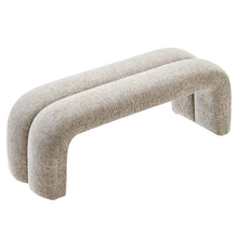 Load image into Gallery viewer, Dax 50.5&quot; Chenille Upholstered Accent Bench by Modway
