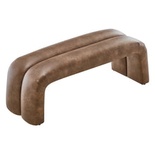 Load image into Gallery viewer, Dax 50.5&quot; Vegan Leather Upholstered Accent Bench by Modway
