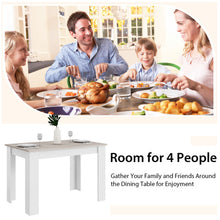 Load image into Gallery viewer, 47 Inches Dining Table for Kitchen and Dining Room-Light Gray
