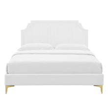 Load image into Gallery viewer, Sienna Performance Velvet Full Platform Bed by Modway
