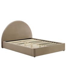 Load image into Gallery viewer, Resort Performance Velvet Arched Round King Platform Bed by Modway
