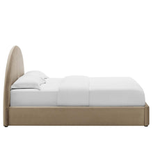 Load image into Gallery viewer, Resort Performance Velvet Arched Round King Platform Bed by Modway
