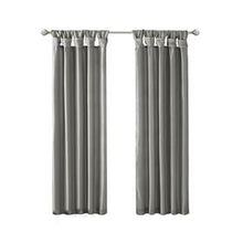 Load image into Gallery viewer, Madison Park Emilia 100% Polyester Twisted Tab Lined Window Panel MP40-6558 By Olliix
