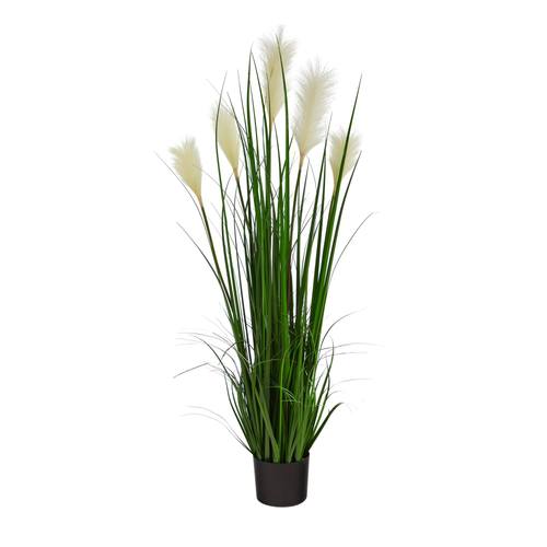 4'Plum Grass Artificial Plant