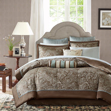 Load image into Gallery viewer, Madison Park Aubrey 12 Piece Complete Bed Set -King MP10-116 By Olliix
