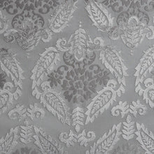 Load image into Gallery viewer, Amelia Knitted Jacquard Paisley Total Blackout Grommet Top Curtain Panel - SS40-0197
