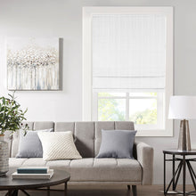 Load image into Gallery viewer, Galen Basketweave Room Darkening Cordless Roman Shade MP40-7224
