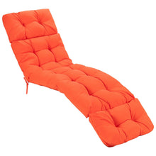 Load image into Gallery viewer, Giantex 73&quot; Lounge Chaise Cushion Padded Recliner Cushion for Indoor and Outdoor-Orange
