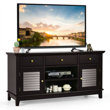 Load image into Gallery viewer, TV Stand Media Console with Drawers Cabinets-Brown
