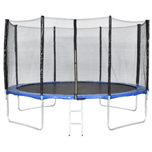 Load image into Gallery viewer, 13 Feet Combo Bounce Jump Safety Trampoline with Spring Pad Ladder
