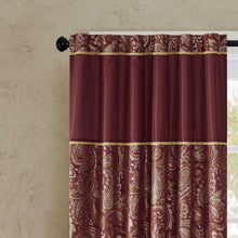 Load image into Gallery viewer, Madison Park Aubrey Jacquard Panel Pair -108&quot; Panel MP40-2680 By Olliix

