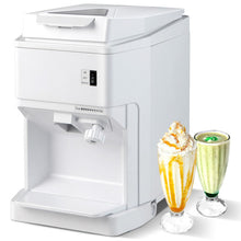 Load image into Gallery viewer, 460W Snow Cone Maker Machine Shaver Adjustable-White
