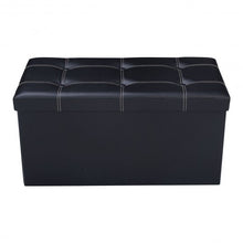 Load image into Gallery viewer, 30&quot; Large Folding Ottoman Storage Seat
