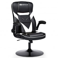 Load image into Gallery viewer, Rocking Gaming Chair Height Adjustable Swivel Racing Style Rocker -White
