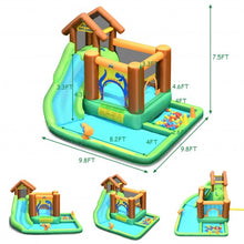 Load image into Gallery viewer, Inflatable Waterslide Bounce House Climbing Wall without Blower
