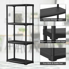 Load image into Gallery viewer, 24&#39;&#39; x 12&#39;&#39; x 52.5&#39;&#39; 4-tier Storage Shelf Rack for Garage Kitchen
