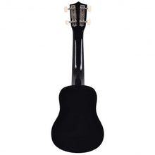 Load image into Gallery viewer, 21&quot; 4-String Acoustic Ukulele Musical Instrument-Black
