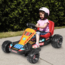 Load image into Gallery viewer, 4 Wheels Electric Powered Go Kart Kids Ride on Car-Red
