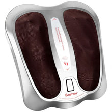 Load image into Gallery viewer, Shiatsu Heated Electric Kneading Foot and Back Massager-Silver
