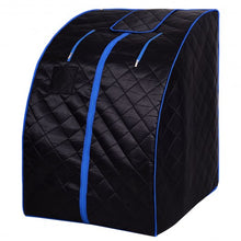 Load image into Gallery viewer, Portable Far Infrared Sauna with Chair-Black
