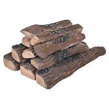 Load image into Gallery viewer, 10 pcs Ceramic Propane Fireplace Imitation Wood
