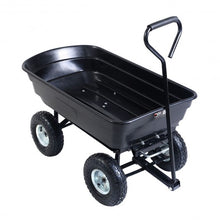 Load image into Gallery viewer, 660 lbs Garden Heavy Duty Dump Cart Dumper
