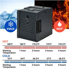 Load image into Gallery viewer, End Loading Insulated Food Pan Carrier Hot and Cold
