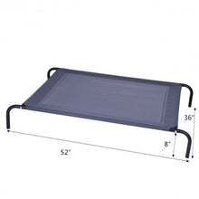 Load image into Gallery viewer, Large Indoor Outdoor Camping Steel Frame Elevated Pet Cot Mat-XL
