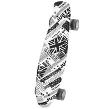 Load image into Gallery viewer, Concise 2 Colors Skateboard with Semi-transparent Wheels
