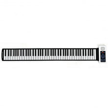 Load image into Gallery viewer, 88 Key Electronic Roll Up Piano Silicone Keyboard-White
