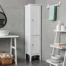 Load image into Gallery viewer, Freestanding Bathroom Storage Cabinet for Kitchen and Living Room-White
