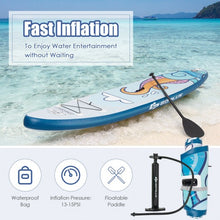 Load image into Gallery viewer, 10.5 ft Inflatable Stand Up Paddle Board Surfboard with Aluminum Paddle Pump-10.5 ft
