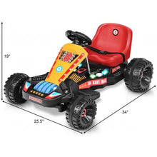 Load image into Gallery viewer, 4 Wheels Electric Powered Go Kart Kids Ride on Car-Red
