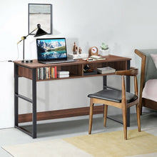 Load image into Gallery viewer, 2 Drawers Vintage Computer Desk for Home and Office
