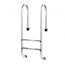 Load image into Gallery viewer, 2-Step Swimming Pool Ladder Stainless Steel with Non-Slip Steps
