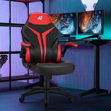 Load image into Gallery viewer, Height Adjustable Swivel High Back Gaming Chair Computer Office Chair-Red
