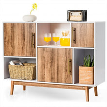 Load image into Gallery viewer, Sideboard Storage Cabinet with Storage Compartments
