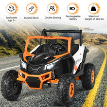 Load image into Gallery viewer, 12 V Electric Kids Ride-On Car 2-Seater SUV Off-Road UTV with Remote-White
