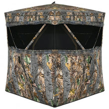 Load image into Gallery viewer, 3 Person Hunting camouflage Surround View Tent with Slide Mesh Window
