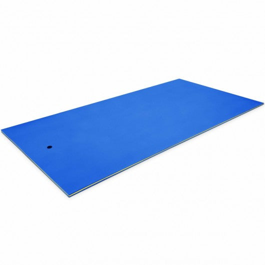 12’ x 6’ 3 Layer Floating Water Pad-Blue