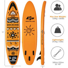 Load image into Gallery viewer, Inflatable Stand Up Paddle Board with Backpack Aluminum Paddle Pump-L
